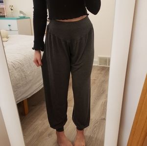 Flowy Gray Yoga Pants